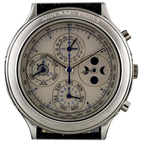 audemars piguet platinum millenary perpetual calendar moonphase chrono|Audemars Piguet Platinum Watches .